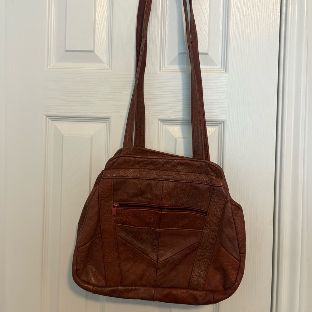 The Cambridge Satchel Company  Vtg Brown Shoulder Bag